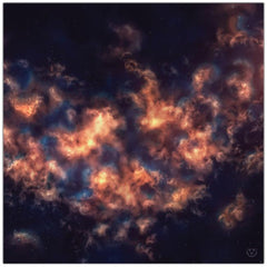 Phoenix Nebula Wargaming Mat - Martin Kaye - Mockup