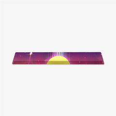 Neon Sunrise Spacebar Keycap