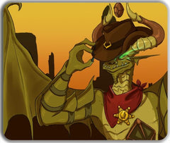 Elder Dragon Hoedown Mousepad - Ilyon_ - Mockup