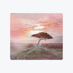 Life Tree at Dawn Mousepad - Anthony Burchett - Mockup - 09