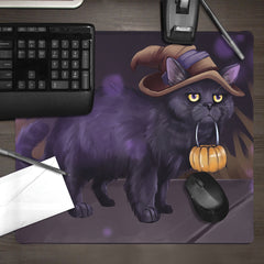 Halloween Kitty Mousepad