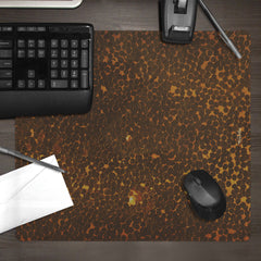 Golden Leather Mousepad