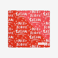 Not Today Satan Pattern Mousepad - CatCoq - Mockup - 09