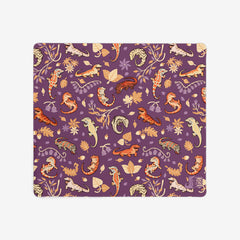 Autumn Geckos Mousepad - Colordrilos - Mockup - Purple - 09
