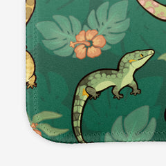 Gecko Family Mousepad - Colordrilos - Corner - Green - 09