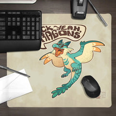 Heck Yeah, Dragons! Mousepad