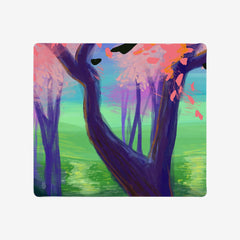 Morning In The Forest Mousepad - Creytabell - Mockup - 09
