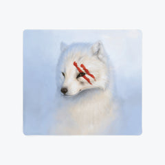 Arctic Warrior Mousepad - Cynthia Conner - Mockup - 09
