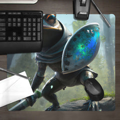 The Frog Warrior Mousepad - DALL-E By Open AI - Lifestyle - 09