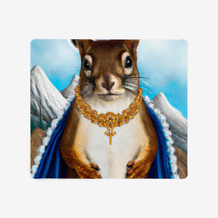 The Squirrel King Mousepad - DALL-E By Open AI - Mockup - 09
