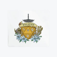 Paladin D20 Mousepad - Danielle Mahaffey - Mockup - 09
