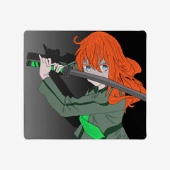 Red Head Warrior Mousepad - Derek Shaffer - Mockup - 09