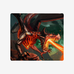 Inferno Dragon Mousepad - Fleeting Ember - Mockup - 09