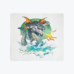 Winged Crocodile Dragon Mousepad - Frank Frazetta - Mockup - 09