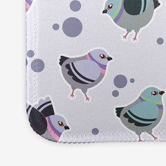 City Birds Mousepad - Hannah Dowell - Corner - Purple - 09