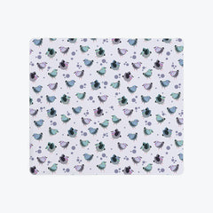 City Birds Mousepad - Hannah Dowell - Mockup - Purple - 09