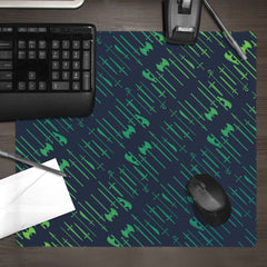 Blacksmith's Armory Mousepad - Inked Gaming - HD - Lifestyle - Green - 09