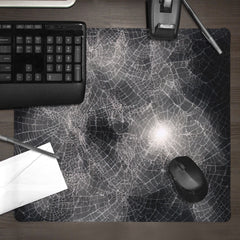 Cracks In Spiderweb AI Space Mousepad - Inked Gaming - AI - Lifestyle - 09
