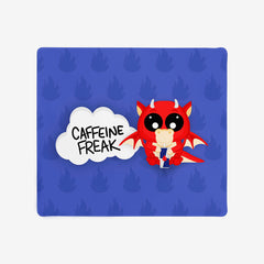 Drago Caffeine Freak Mousepad - Inked Gaming - KB - Mockup - 09