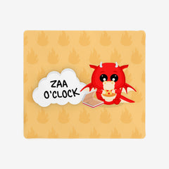 Drago Zaa Oclock Mousepad - Inked Gaming - KB - Mockup - 09