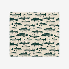 Fish Stamps Mousepad