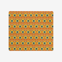 Flower Power Mousepad - Inked Gaming - HD - Mockup - Orange- 09