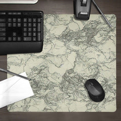 Mountains And AI Rivers Mousepad - Inked Gaming - AI - Lifestyle- 09