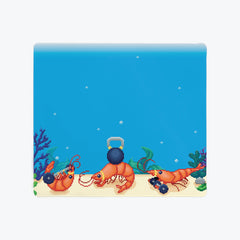 Pixel Jumbo Shrimp Training Mousepad - Inked Gaming - LL - Mockup - 09