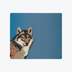 Pixel Wolf Mousepad