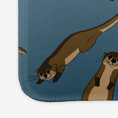 Salted Caramel Otters Mousepad