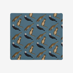 Salted Caramel Otters Mousepad