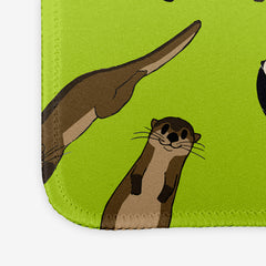 Salted Caramel Otters Mousepad