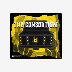 The Consortium Treasure Chest Mousepad - Inked Gaming - HD - Mockup - 09
