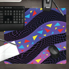 Wavy Triangles Mousepad - Inked Gaming - HD - Lifestyle - 09