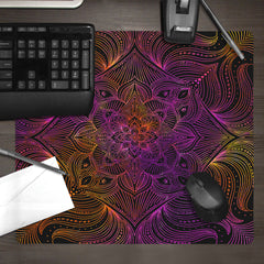 Sunset Mandala Mousepad