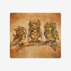 Owls Three Mousepad - Jessica Feinberg - Mockup - 09
