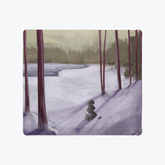 Winter Field Mousepad - Katelyn Barbee - Mockup - 09
