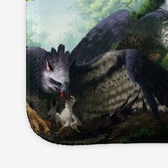 Harpy Eagle Griffins Mousepad - Katie Jelich - Corner - 09