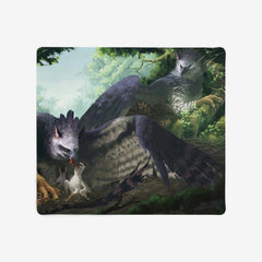 Harpy Eagle Griffins Mousepad - Katie Jelich - Mockup - 09
