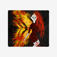 Alien Fairy Of Hellfire Mousepad - Katiria Cortes - Mockup - 09