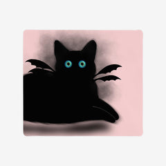 Demon Black Cat Mousepad - Katiria Cortes - Mockup - 09