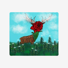 Rose Deer Mousepad - Katiria Cortes - Mockup - 09
