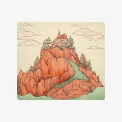 Castle on Redrock Mousepad