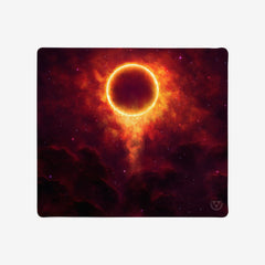 Cosmic Blood Eclipse Mousepad - Martin Kaye - Mockup - 09