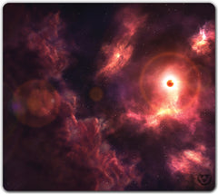 Rubellite Star Mousepad - Martin Kaye - Mockup - 09