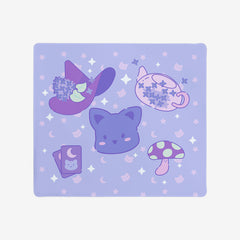 Magical Lavender Lilac Mousepad - Maud1e - Mockup - 09