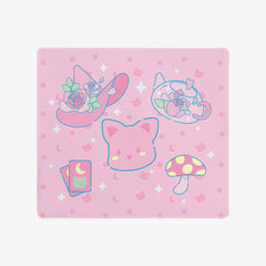 Magical Pink Rose Mousepad