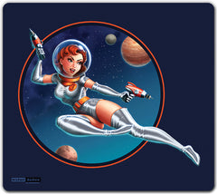 Astro Woman Mousepad - Michael Dashow - Mockup - 09