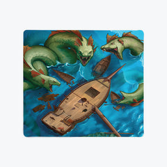 Hydra Attack Mousepad - Natwuns - Mockup - 09