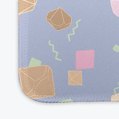 Retro Inspired Tabletop Gaming Dice Set Mousepad